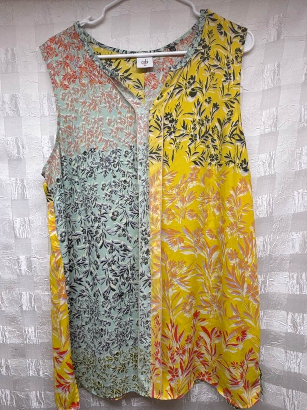 Cabi sleeveless tunic top